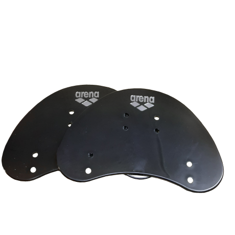 Arena Elite Finger Paddle (Black/Green)
